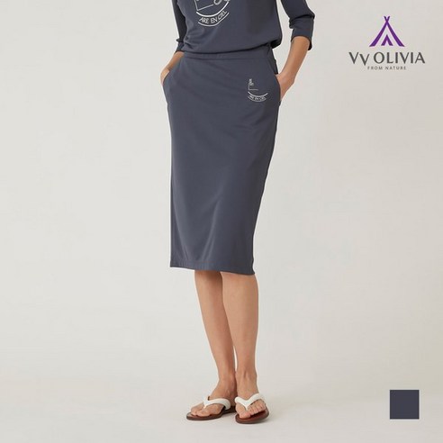 올리비아로렌 아울렛 이월 여름 H라인 져지스커트 VVCDKYM3481 올리비아로렌스커트 올리비아로렌 아울렛 이월 여름 H라인 져지스커트 VVCDKYM3481 올리비아로렌스커트