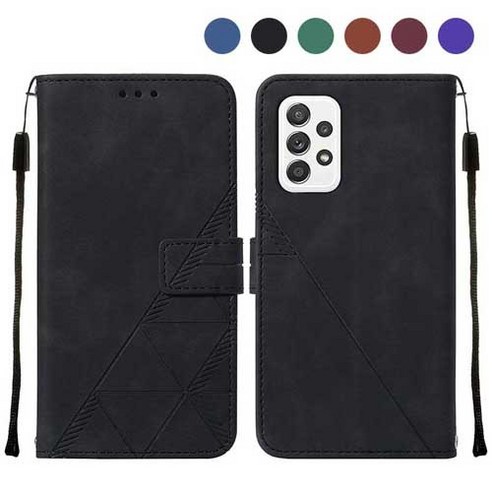 CaseDance 삼성 갤럭시 A12 합피 지갑 폴더 케이스 Samsung Galaxy A22 A32 A52/A52S A72 A21S Case