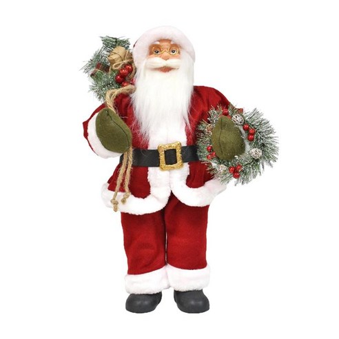 1 조각 나무 꼭대기 파티 를위한 아름다운 미소 귀여운 선물 크리스마스 천사 장식, 산타클로스 A, 플라스틱