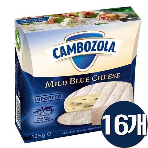 깜보졸라치즈125g, 125g, 16개