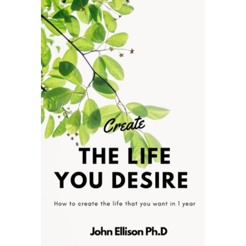 (영문도서) Create the Life You Desire: How to Create the Life That You Want in 1 Year Paperback, Independently Published, English, 9798360285953