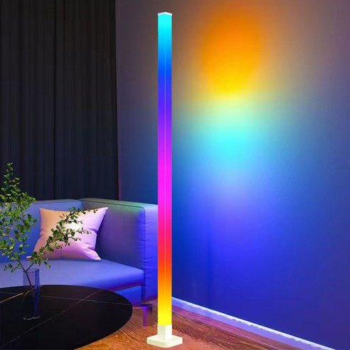 ZOZOFO LED 네온사인 무드등 인테리어 간접조명 틱톡 조명 네온바 네온폴 150cm, 화이트-5V/1A-높이150cm