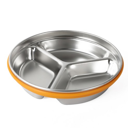 칸막이 스테인리스 밀폐 도시락 야채 준비 상자 냉장고 신선 도시락, 450ML