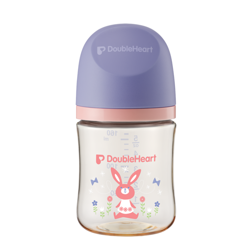 더블하트 PPSU 젖병 트윈팩(2입) 베이직 모먼트 디어프렌즈, 놀러올래빗, 1개