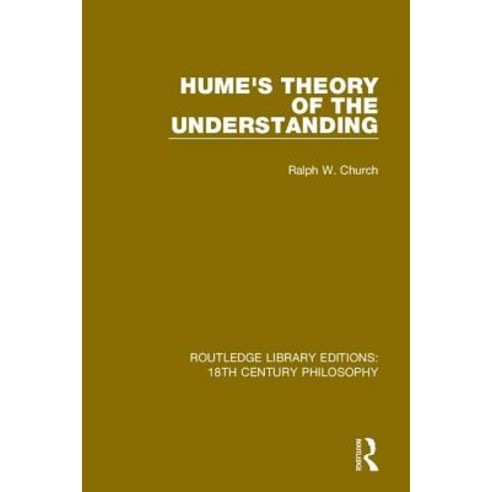 Hume''s Theory of the Understanding Hardcover, Routledge, English, 9780367143299