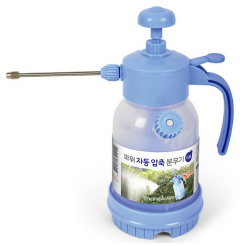 삼정크린마스터 파워 자동압축 분무기 1.8L, 1개, 혼합색상