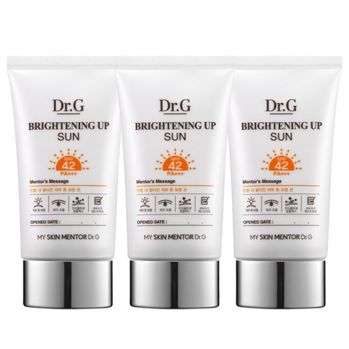 닥터지 브라이트닝 업 선크림 SPF50+ PA+++, 3개, 50ml