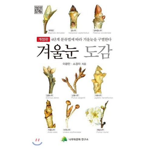 겨울눈 도감:4단계 분류법에 따라 겨울눈을 구별한다, 나무와문화연구소, 이광만, 소경자