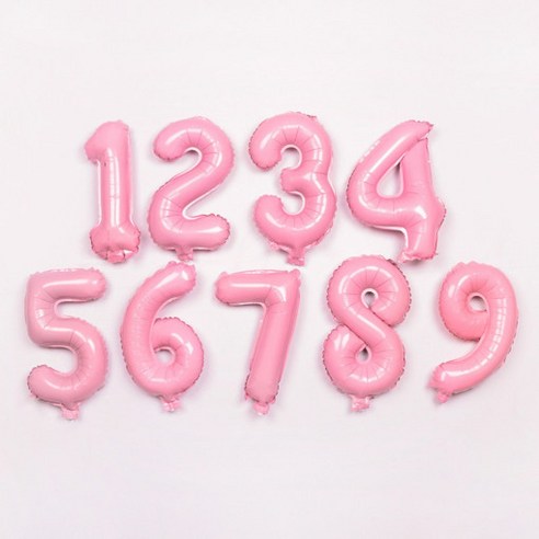 숫자 은박 호일 풍선으로 특별한 날을 디자인하세요!