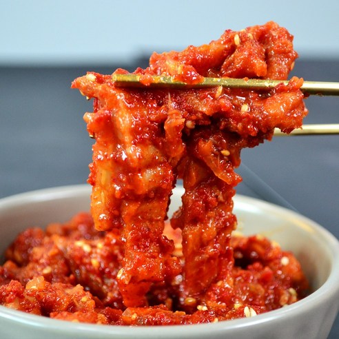 맛있는 해산물 간식과 손쉬운 식사를 위한 신선하고 편리한 청정한상 가오리 회무침