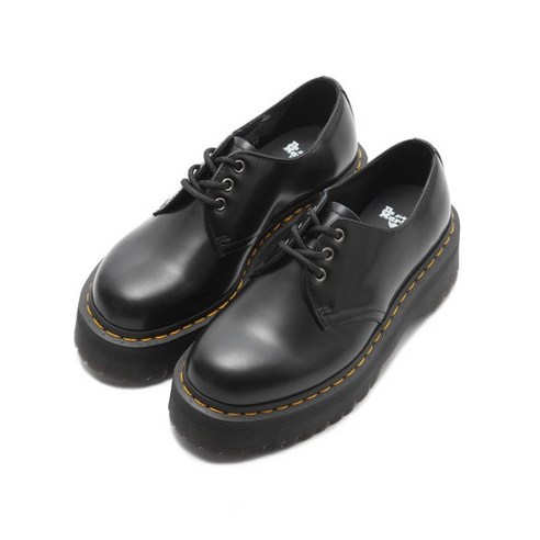 [국내매장정품] 닥터마틴 DR.MARTENS 1461 쿼드 블랙 폴리시드 스무스 / 25567001