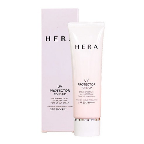 헤라 UV프로텍터 톤업 선크림 SPF50+ PA++++ 50ml+40ml 증정, 1개, 50ml