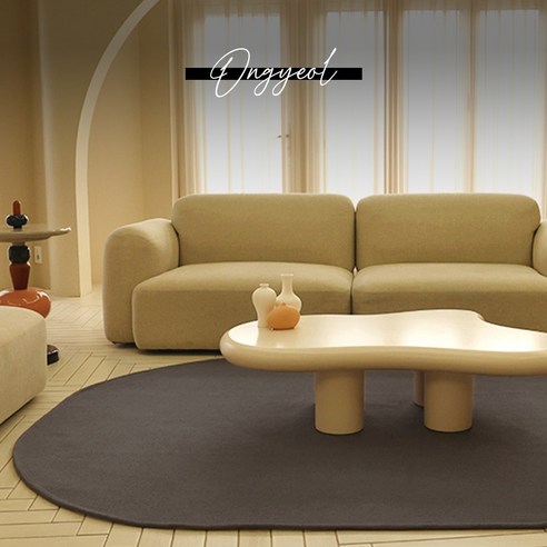 생활 방수 & 워셔블 기능으로 사계절 내내 쾌적한 온결 러그