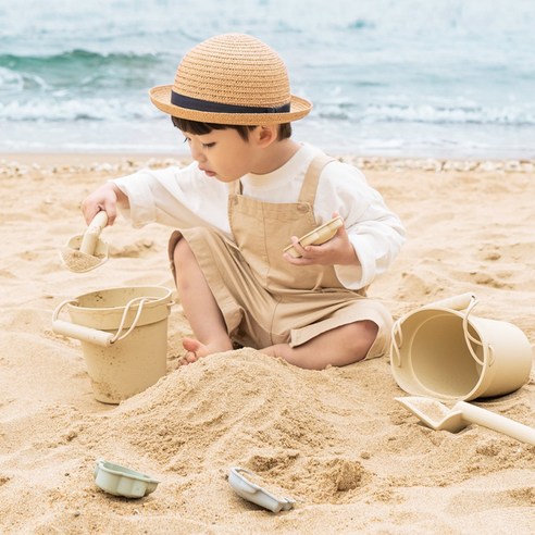 아가드 실리콘 아기 모래놀이 세트 6종 도구 삽 장난감, 단품