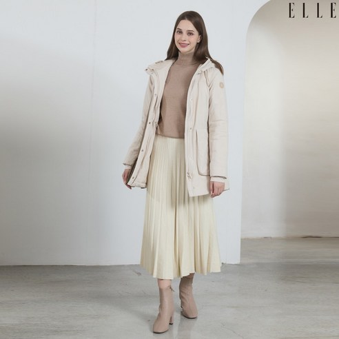 ELLE 여성 세이프가드 시티 파카는 겨울의 필수템