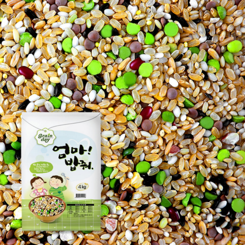 45가지 곡물의 황홀한 조화, 엄마밥줘 혼합 잡곡으로 건강한 밥상을!