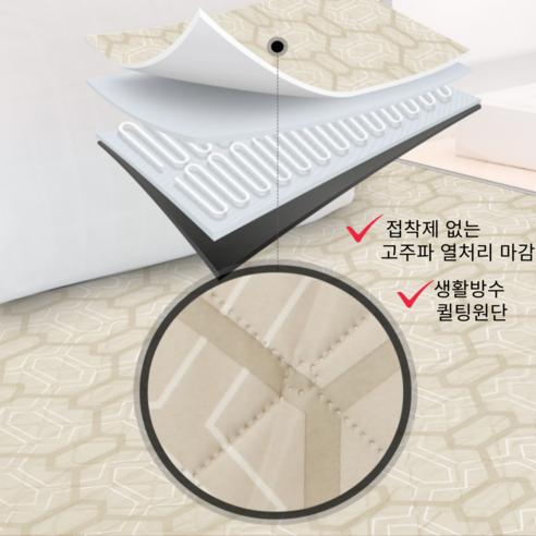 전자파 걱정 없는 따뜻함, 일월 허니굿밤 온수매트