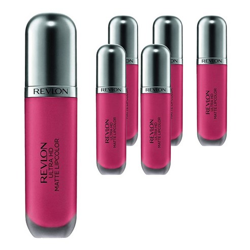레브론 울트라 HD 매트 립컬러 5.9ml, Addiction, 6개