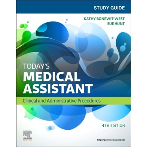 (영문도서) Study Guide for Today''s Medical Assistant: Clinical & Administrative Procedures Paperback, Saunders, English, 9780323639866