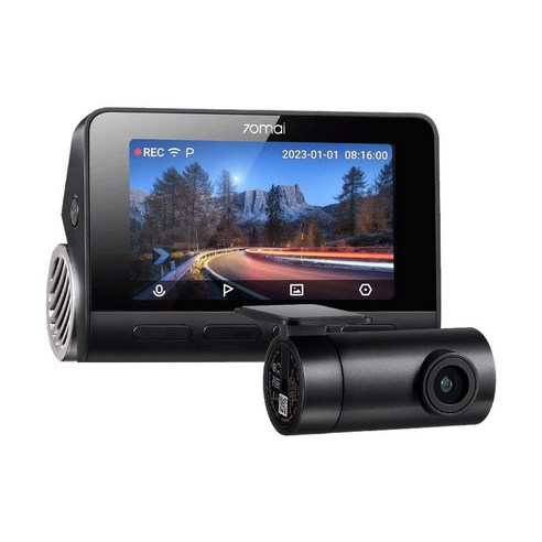 70mai 글로벌 버전 A810-2 Ultra HD 4K AI 모션 감지 자동차 DVR 지원 후방 또는 주차 모니터링 내장 GPS ADAS, 0.01GB