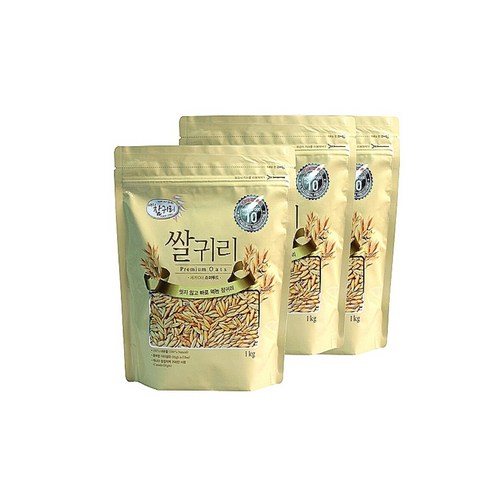 참귀리 쌀귀리 1kg 3개 총3kg