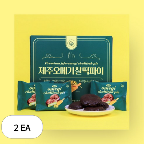 청우식품 제주 오메기 찰떡파이