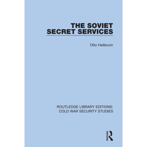 The Soviet Secret Services Hardcover, Routledge, English, 9780367610838