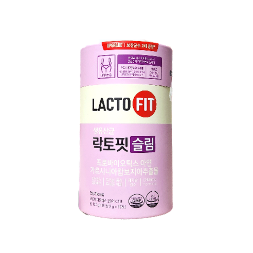 종근당건강 락토핏 슬림 유산균 60p, 2g, 60포