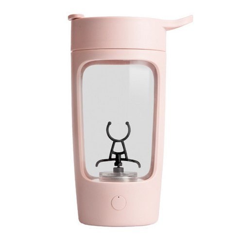 단백질쉐이크통 미숫가루 프로틴 쉐이커 보틀 통 블렌더 헬스 650ml 셰이커 컵 누출 방지 휴대용 물병 usb 충전 자동 믹싱