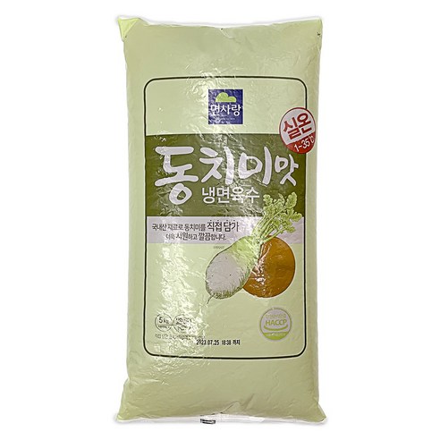 동치미맛 냉면육수 5kg, 1개