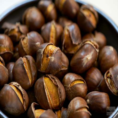 입안 가득 퍼지는 달콤함, 노블프레쉬 햇 칼집 약단밤!