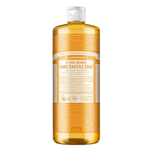 닥터 브로너스 시트러스 오렌지 퓨어 캐스틸 솝 950ml, 단품 (펌프1개), 1개