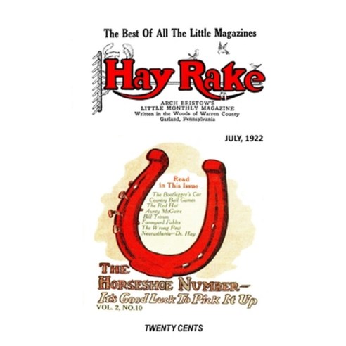 (영문도서) Hay Rake V2 N10 July 1922 Paperback, Lulu.com, English, 9781312715745