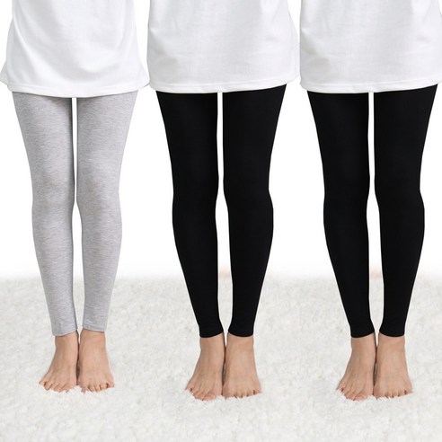 하늬통상 여성용 모달 레깅스 9부 3P