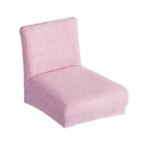 장식 높은 좌석 막대기 발판 덮개 보호자 식당 의자 Slipcover, 핑크, 폴리 에스터