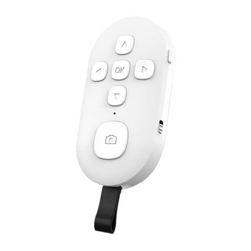 7-Key Remote Controller for Photos Taking Short Video Shooting Ebook Page Turn - Color Purple, White