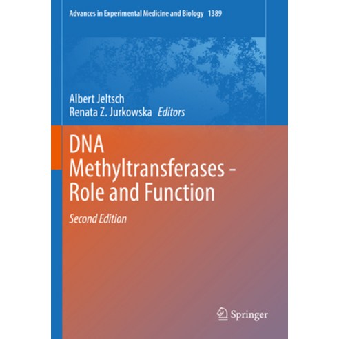 (영문도서) DNA Methyltransferases - Role and Function Paperback, Springer, English, 9783031114564