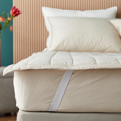 수면의 새로운 차원으로 안내하는 최고 품질의 퓨어코튼 고밀도 패드