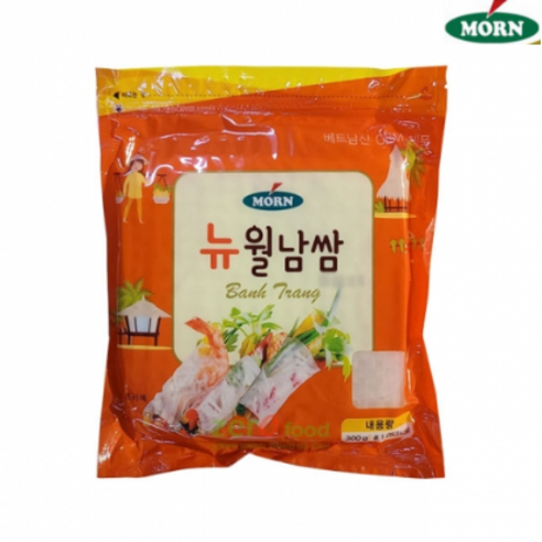   MORN 뉴 월남쌈 라이스페이퍼 사각, 300g, 3개