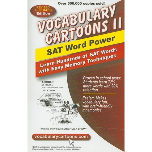 Vocabulary Cartoons II: SAT Word Power [paperback]