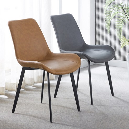 따뜻한 감성을 더하는 까사미아 카르네 가죽체어 브라운