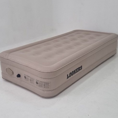 루커스 40cm 에어매트 로얄 고급형 펌프 내장형 캠핑용 휴대용 야외 자충매트 베드 매트리스 침대