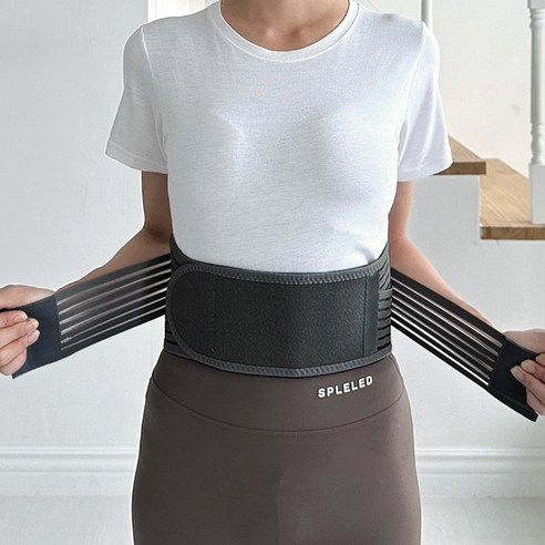 가볍고 편안하게, 당신의 허리를 든든하게 지켜주는 올바인 초경량 허리보호대