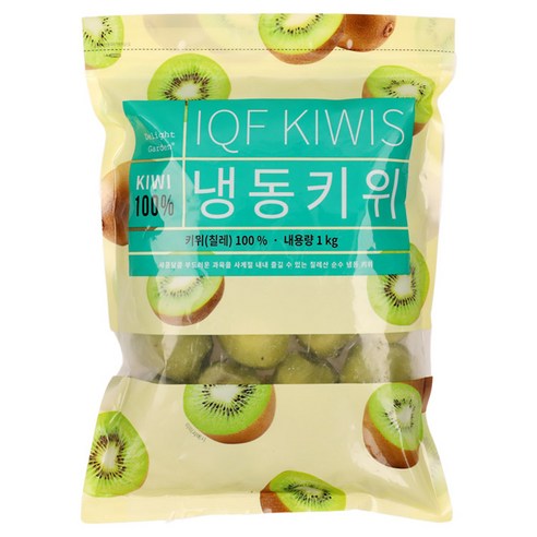 솜 냉동그린키위 홀 3kg(1kgx3팩) / 칠레산 스무디 쥬스용, 3개