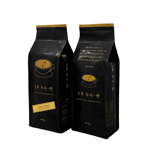 오후두시반 원두커피 에스프레소 블렌드: 커피 애호가를 위한 신선하고 맛있는 즐거움