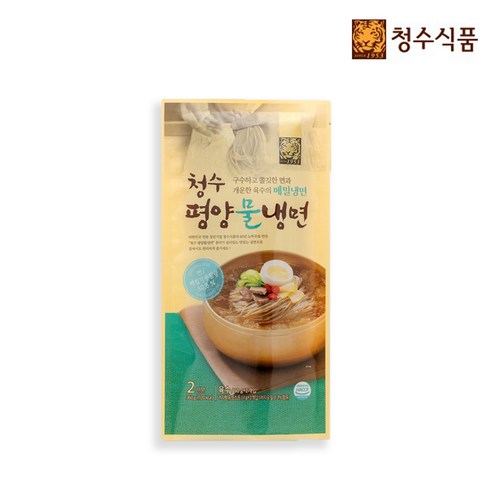 청수식품 청수 평양물냉면 2인분 360g, 23개