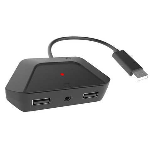 XboxOne 용 USB 어댑터 게임용 키보드 마우스 어댑터 콘솔 변환기, 10.5x2.8x17cm, 블랙, ABS 플라스틱