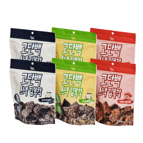 바삭함과 건강을 한 번에! 부각앤칩 고단백 스낵 김부각 베스트 픽 3종 완벽 분석 vasak김부각