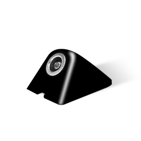 아이소라 사이드카메라 LED 모니터 사각지대세트 후방카메라, SD-004S/블랙