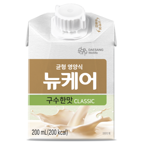 대상웰라이프 뉴케어 구수한맛 완전균형영양식, 200ml, 20개